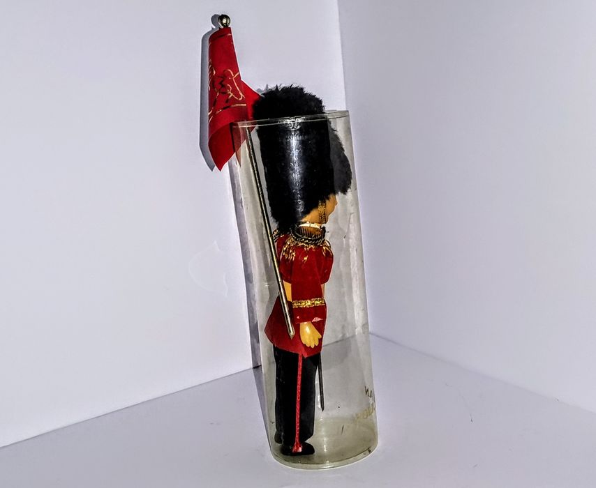 Veche Papusa English Officer Soldat din Garda Regala