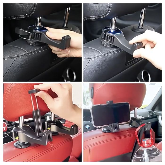 Carling/agatatoare universal masina + suport telefon pentru tetiera