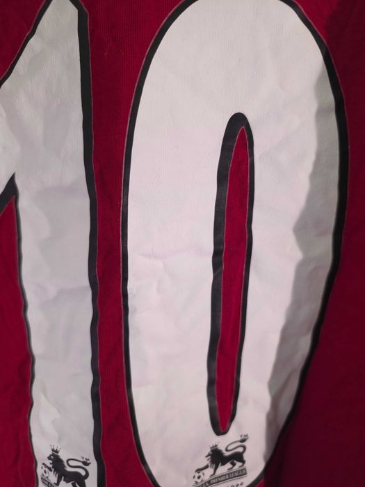Arsenal Dennis Bergkamp  1996 Тениска/Мъжка L Памучна