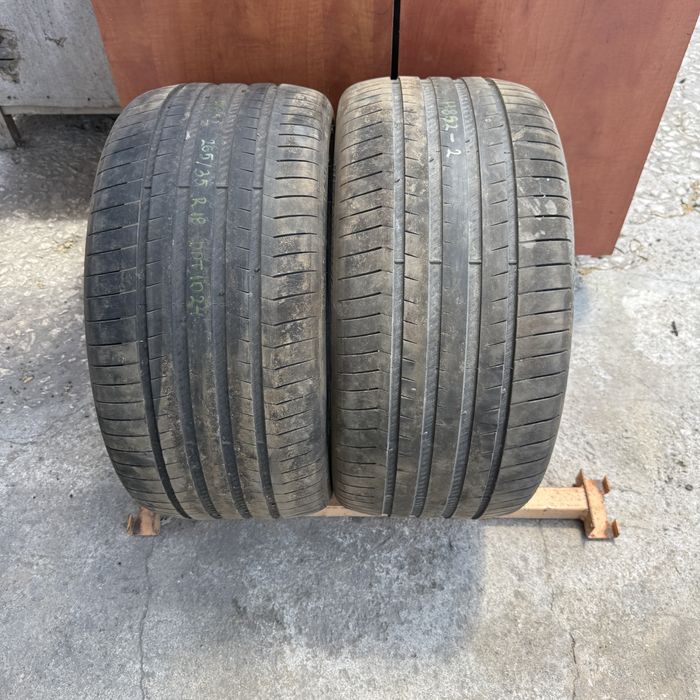 2 броя летни гуми Kapsen 265/35 R18 Dot 1024 ном 852