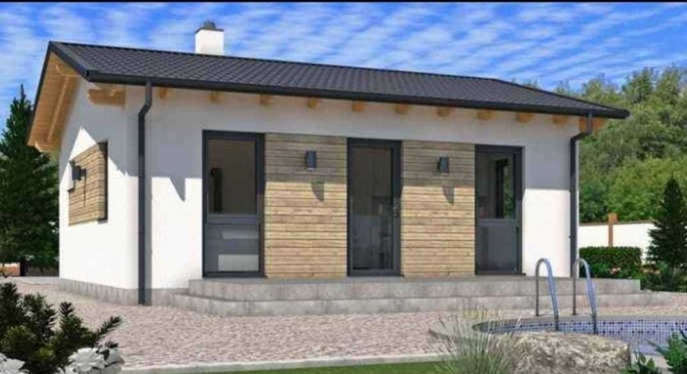 Executam la comanda clientului case și cabane din structură metalică