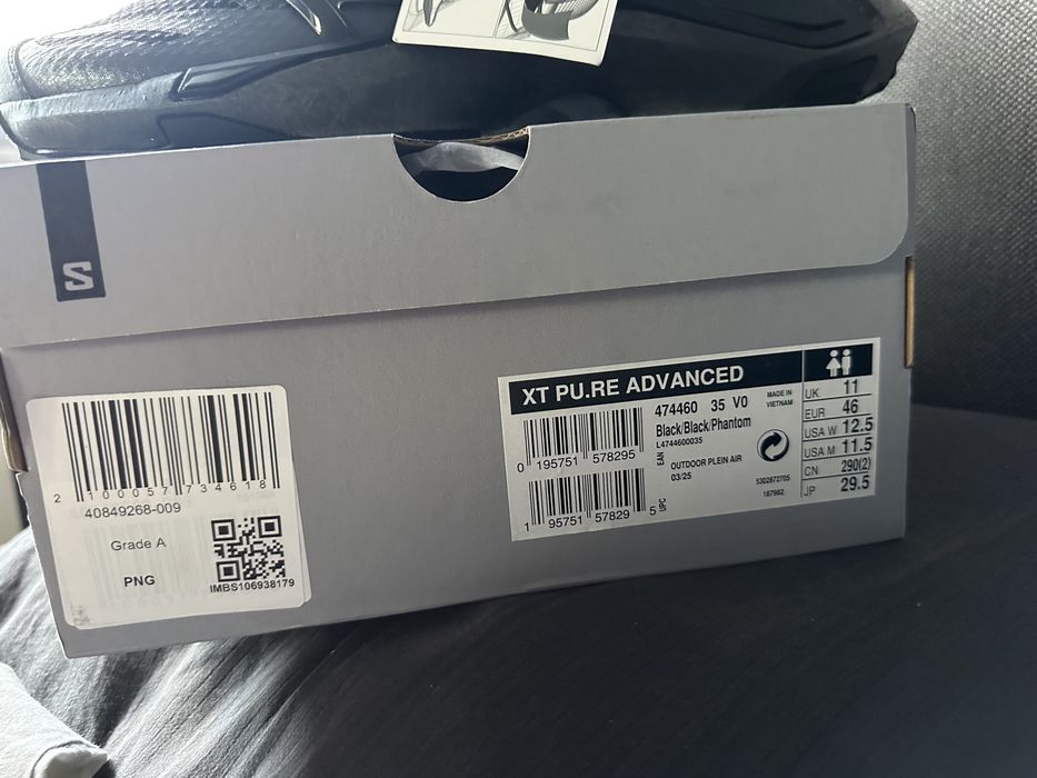 Salomon Advanced xt PU.RE 46 номер