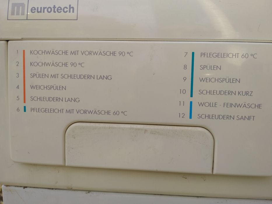 Пералня EUROTECH EW 1112 за части