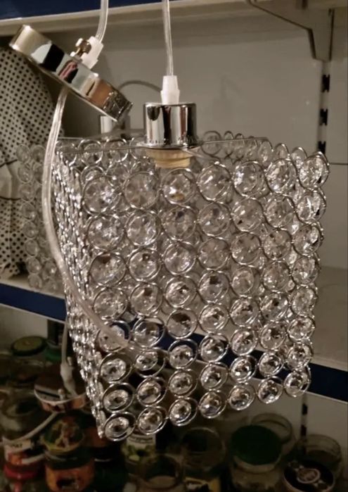 Хрустальная люстра новая