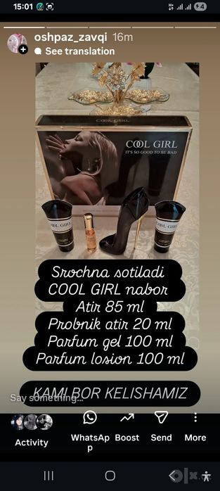 Sifatli mahsulotlar arzon narzda