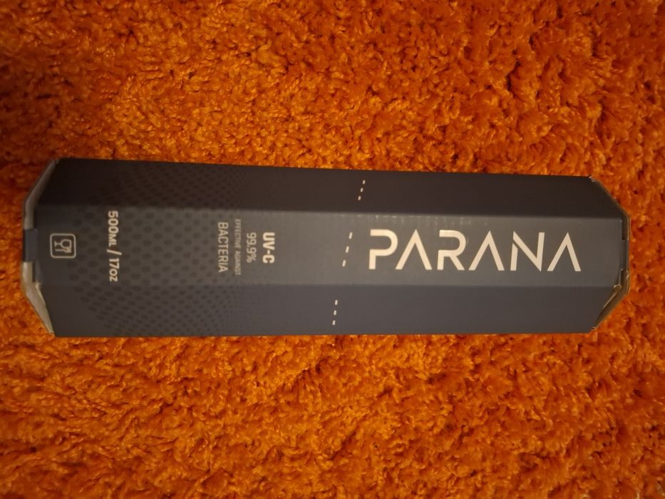 Sticlă inteligentă PARANA 500 ml – sterilizare UV-C – nouă, cu cutie