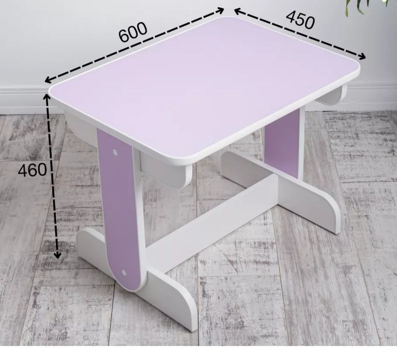 Продам новый детский столик со стульчиком