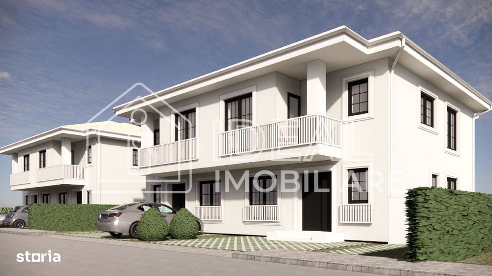 Duplex elegant cu 4 camere, curte și loc de parcare – design modern, Ș