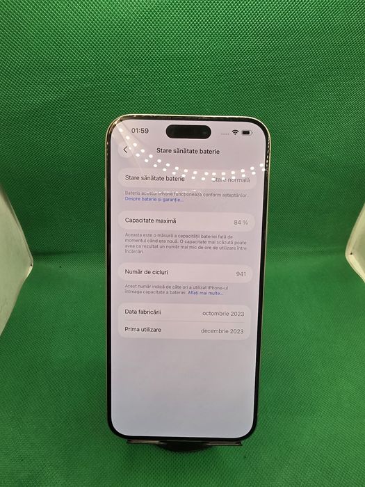 Iphone 15 Pro Max 256GB•Bateria 84%•Amanet Lazar Crangasi •55791