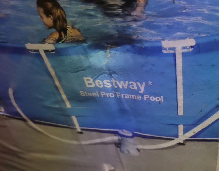 Piscina NOUA BestWay Steel Pro Frame Pool, diametru 4,57m x 91cm H
