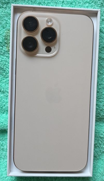 СРОЧНО СВОЙ iPhone 16 Pro Max 256G Батарея 100% .B Desert Titanium | А