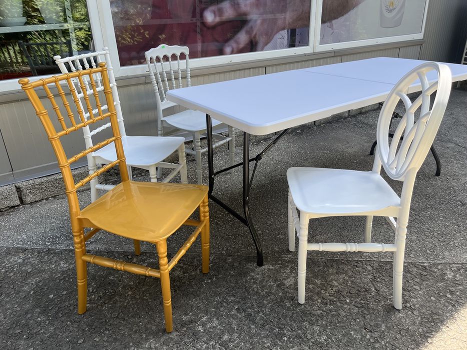 ПРОМО Маса кетъринг Куфар 180см 75см