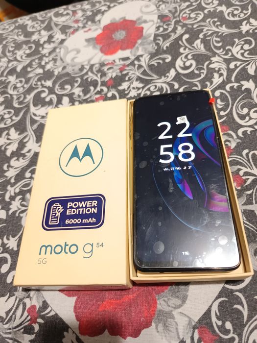 Motorola moto g54 power edition midnight blue nou