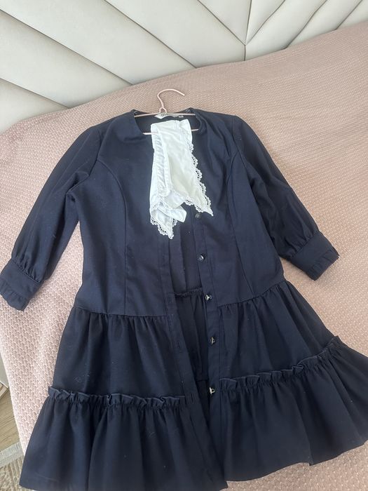 Сарафан платье со сьемным воротником