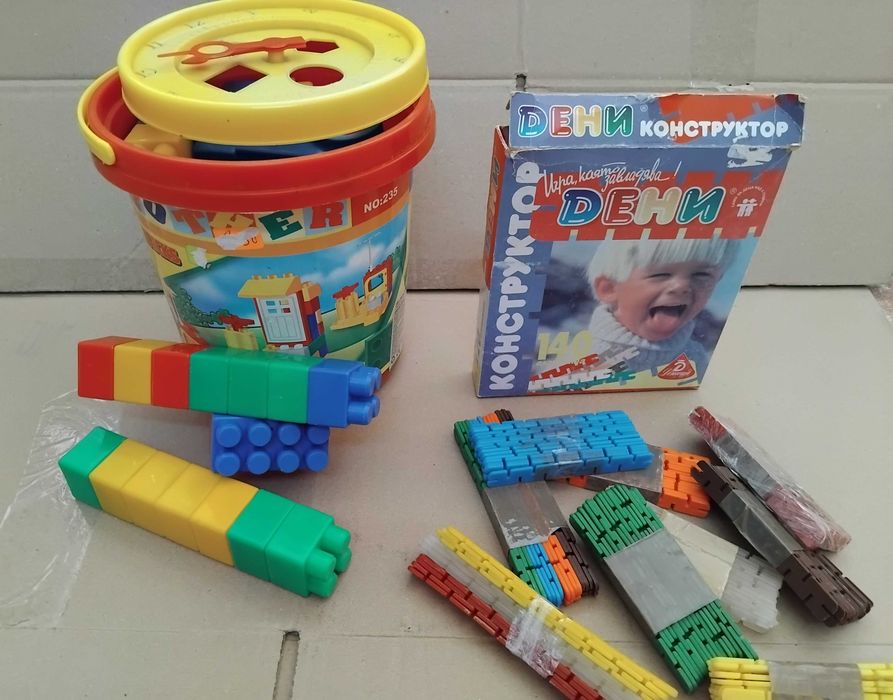 Конструктор в кофа и кутия