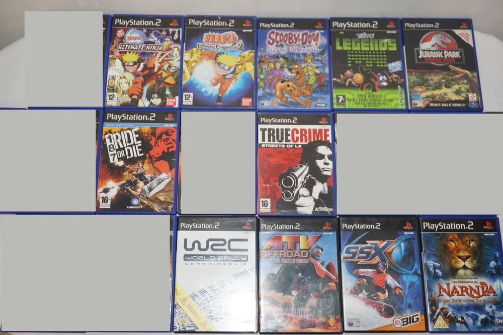 Лот от 187 игри за PS2 Turok/50 Cent/Star Wars/Ratchet And Clank/Sonic