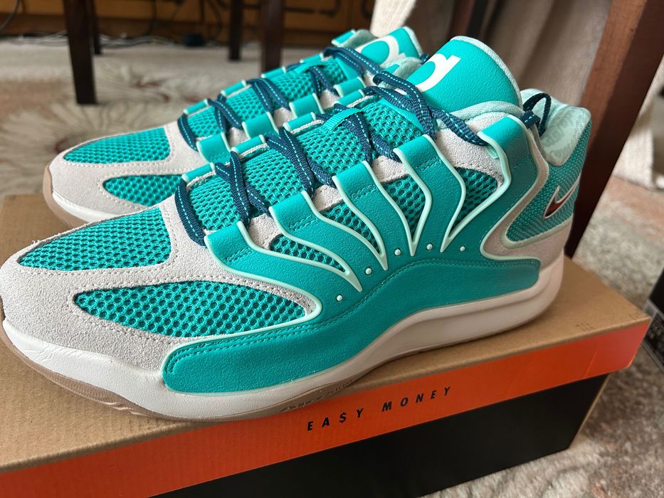 Чисто нови!Баскетболни обувки KD18 Turquoise Green(EU 45.5)