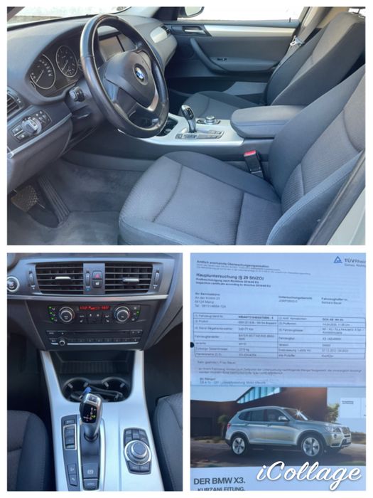 BMW X3, 2012 xdrive,2.0**Garantie **Rate**