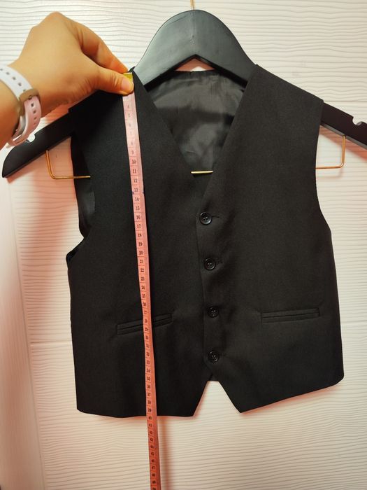 Set costum negru băiat 5 ani