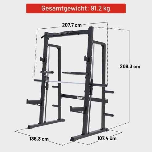 Aparat Smith Half Rack