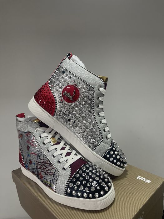 Christian Louboutin High Graffiti Spikes