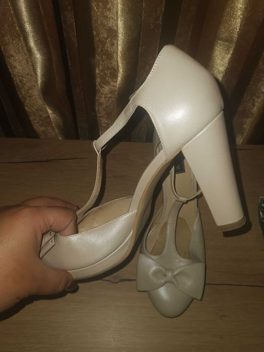 Pantofi mireasa/ocazie din piele