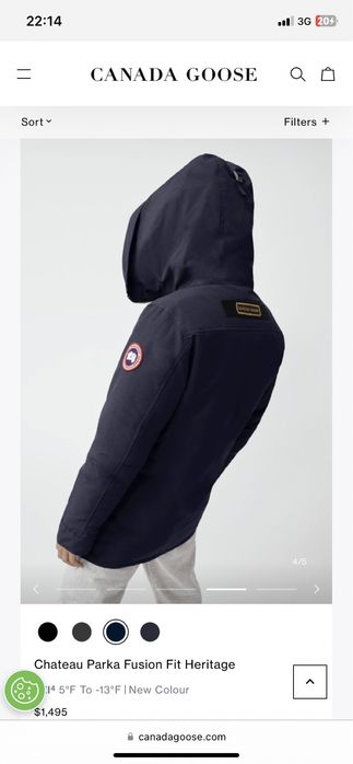 Canada goose parka