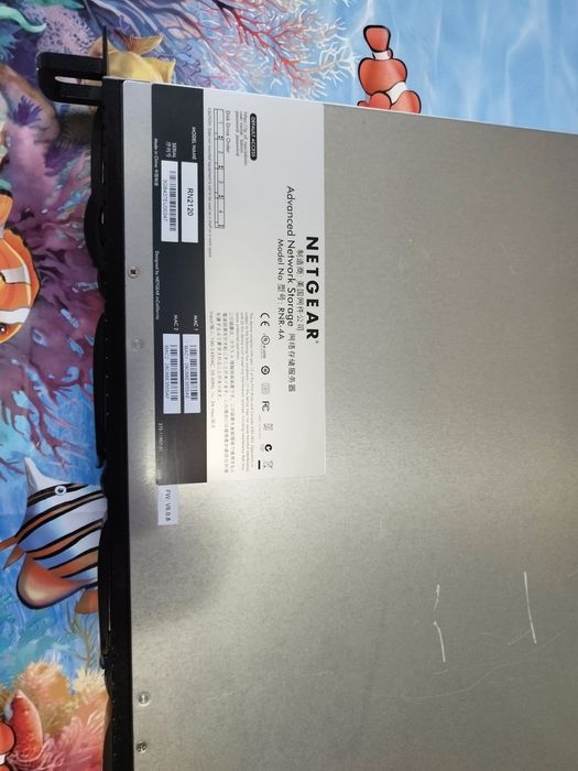 Netgear ReadyNAS rack mount 1U NAS