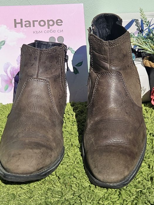 Limited мъжки боти от кожа N42