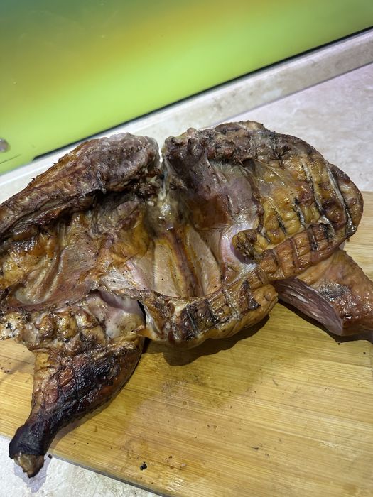 Куры горячего копчения