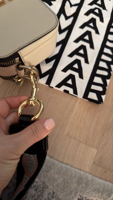 Geanta piele Marc Jacobs