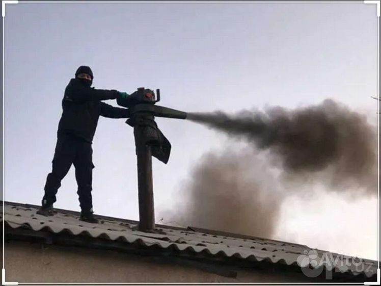 Дымоход мури тозалалаш чистка дымохода
