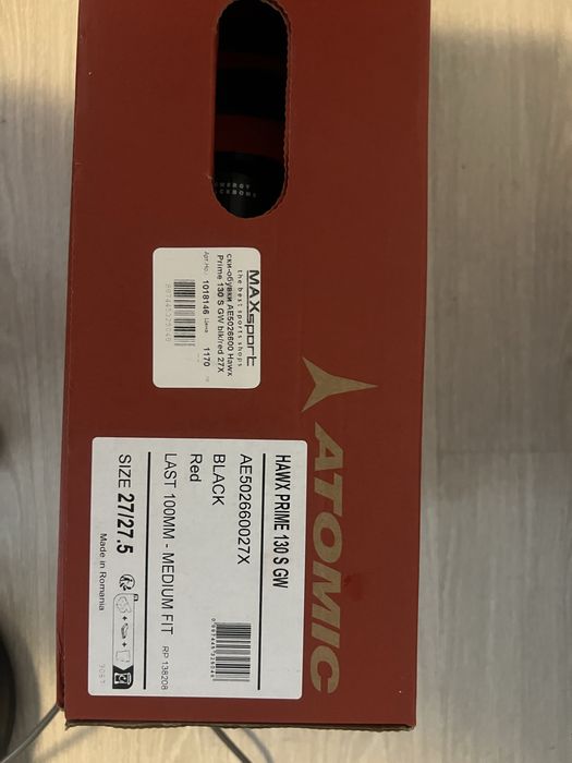 Atomic Hawx Prime 130