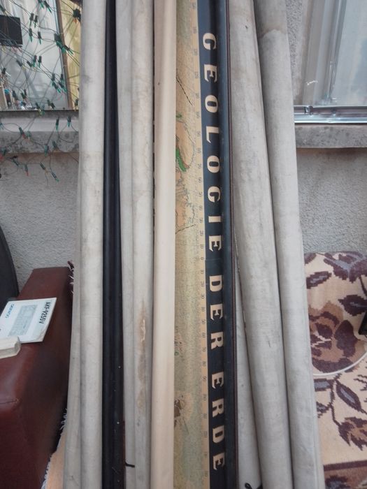 Hărți didactice  vechi in limba germana