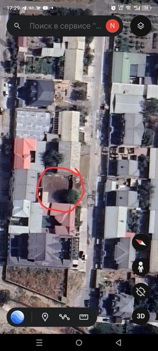 Yer (ер) sotiladi Kadastr (vremyanka) bor, 4 sotix, 20m*20m, gaz,suv,s