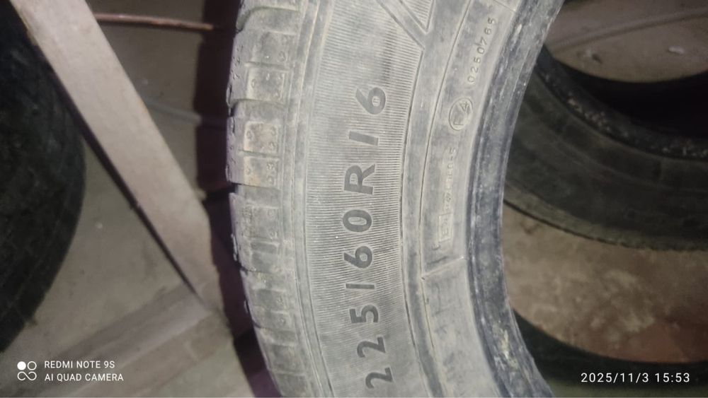 Резина два баллона 225/60/16