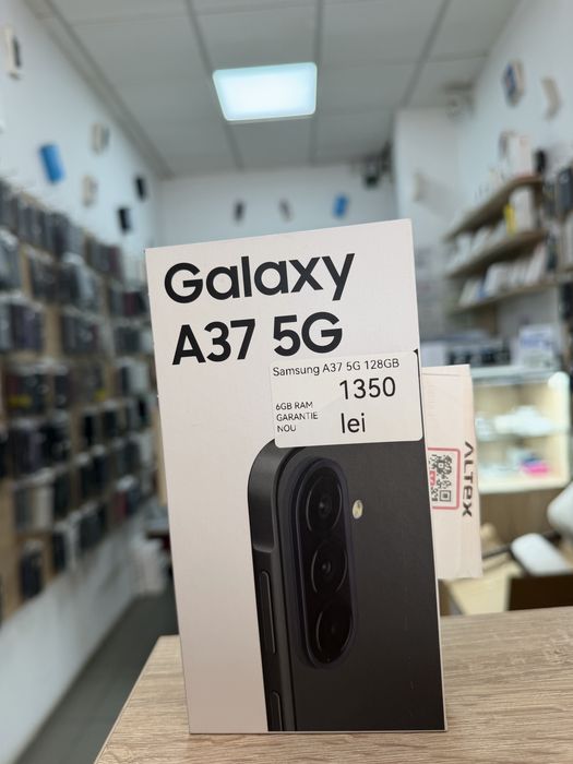 Samsung A37 5G / 128GB / Black / Garantie 12 luni