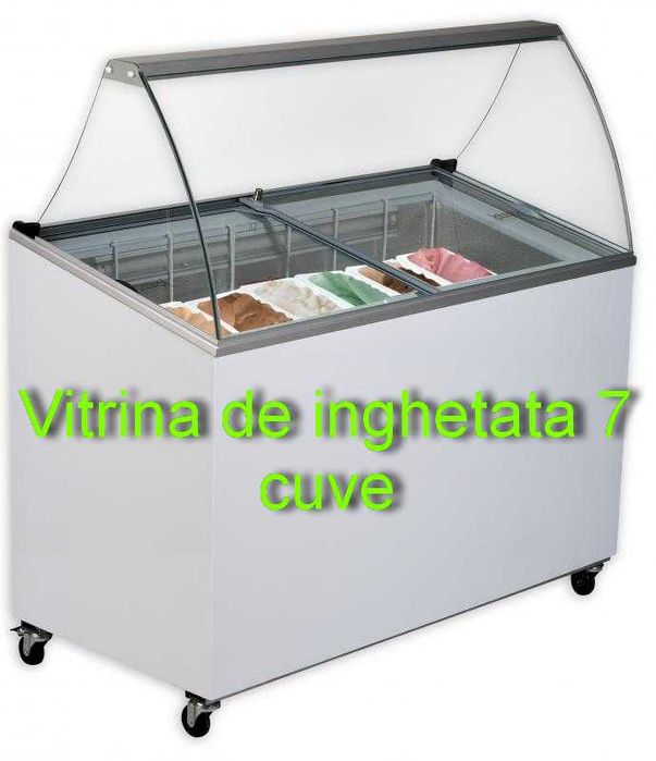 Vitrina frigorifica, congelator