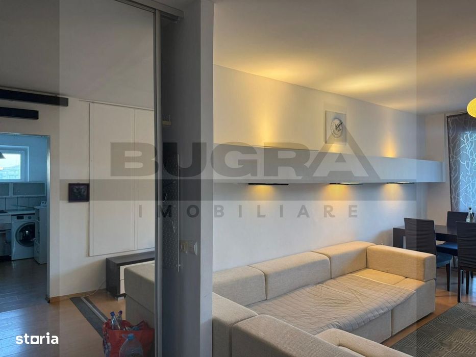 Apartament 2 camere - 52 mp, etaj intermediar, zona Donath