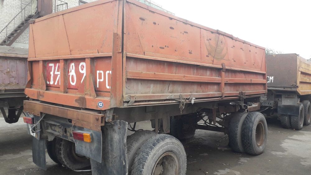 Продам самосвальный  прицеп Алматинец с документами