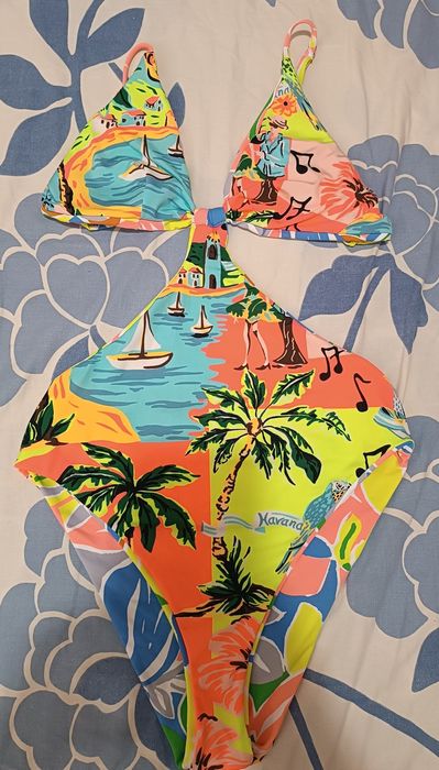 Maaji цял бански, двулицев - L