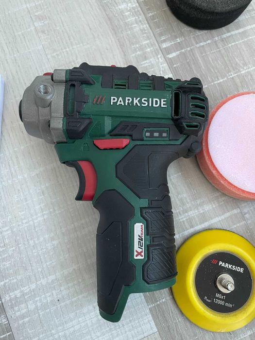Акумулаторна Полираща Машина PARKSIDE 12V PAAP