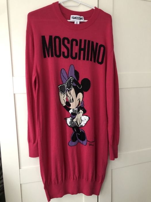 Дамски блузи дълги тип рокля Moschino