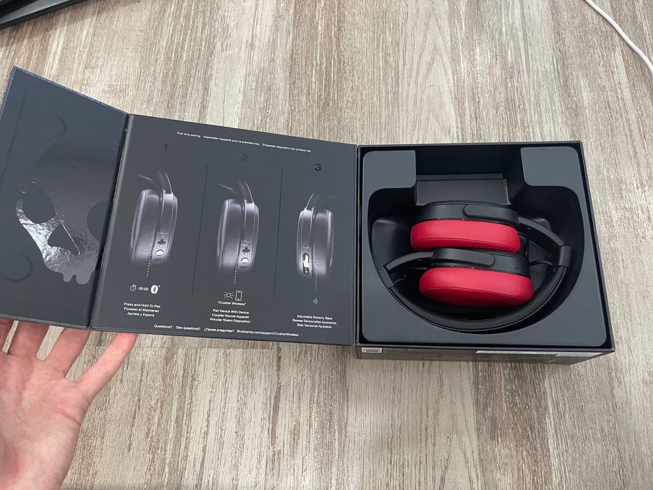 Căști Skullcandy Crusher, cu bass puternic