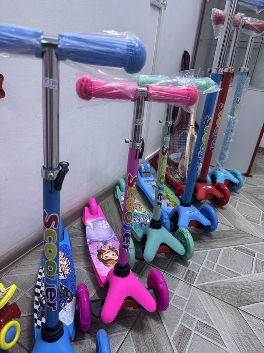 Самокаты детские для девочек для мальчика новые