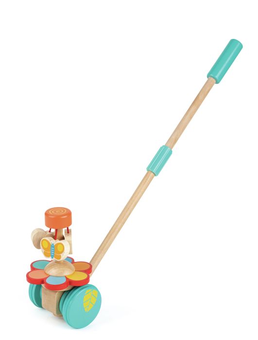 Буталка Hape - Дълга пръчка за бутане Танцуваща пеперуда