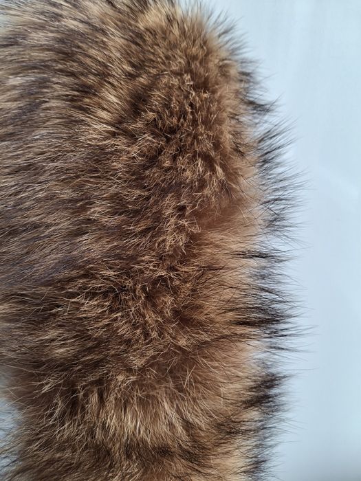 Естествен пух за качулка