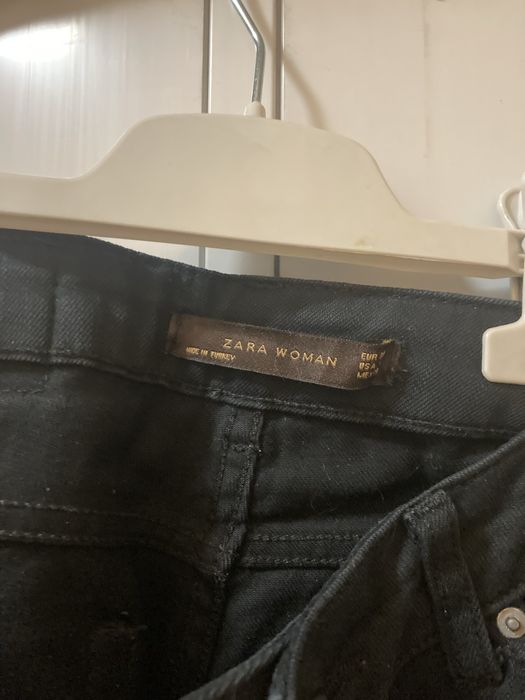 Черни дамски дънки