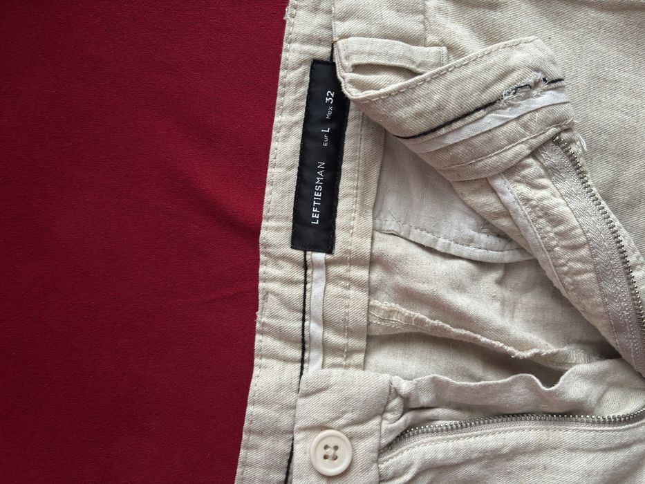 Pantaloni scurti L albi crem