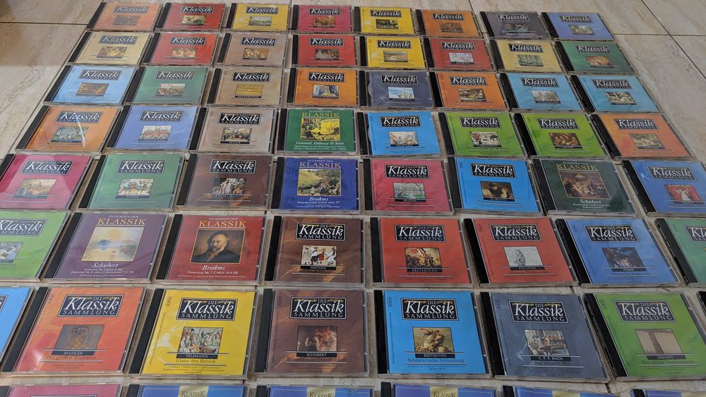 Muzica clasica colectie viniluri si cd in stare excelenta, editii vest